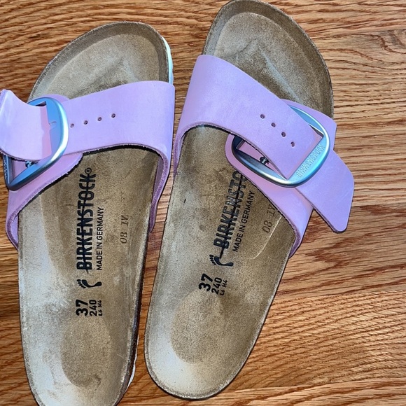 New Birkenstock Big Buckle Madrid Orchid Size 6 - Picture 10 of 13